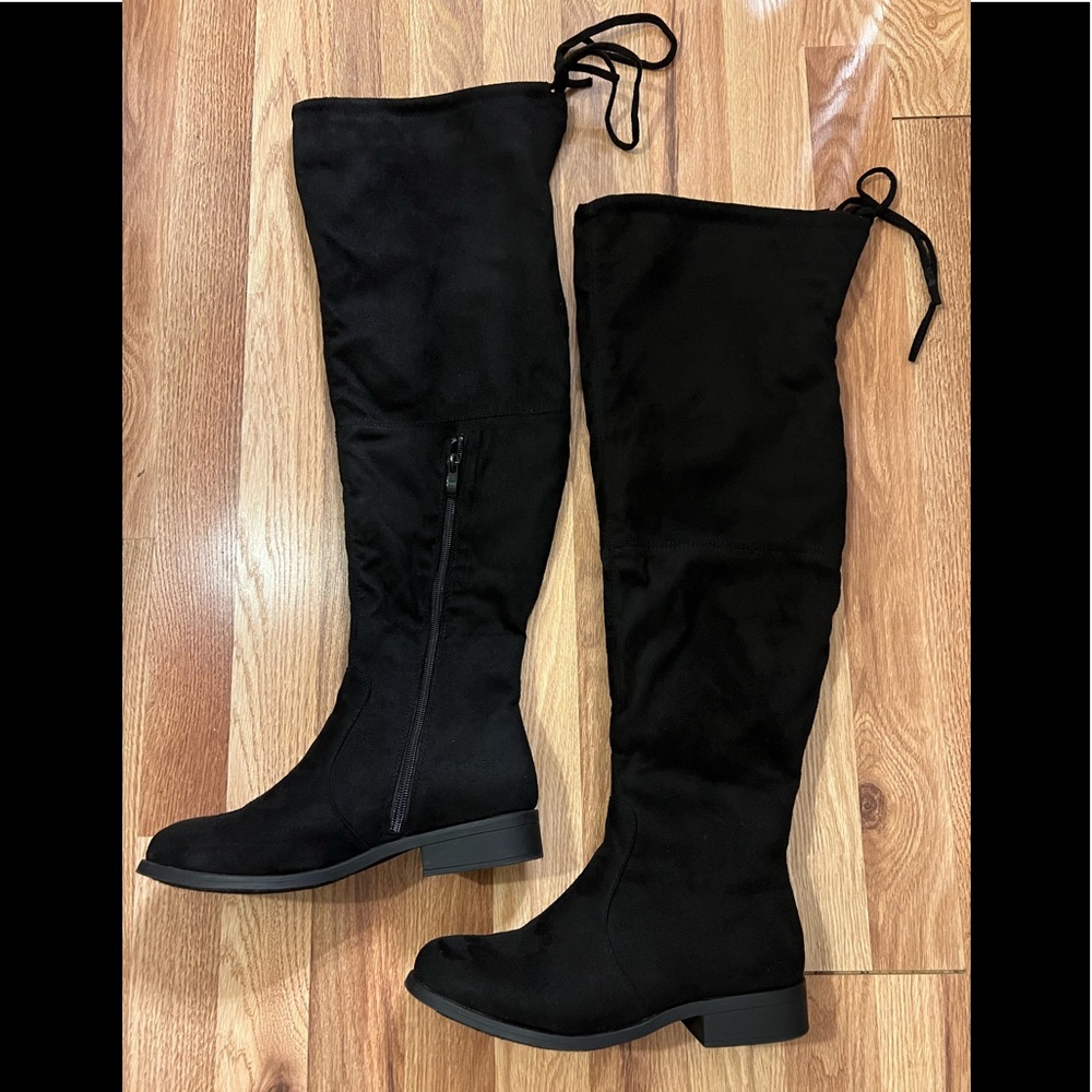 JG Shoes Black Women’s Boots Like New Size 7